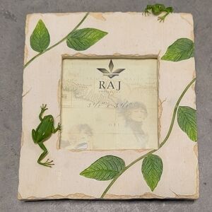 new TREE FROG square picture frame raj